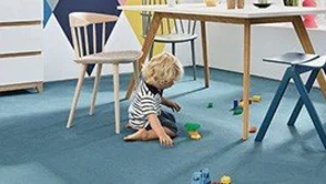 Schalldämmung - Vorwerk VOR_39L_Modena Teppichboden im Esszimmer.
